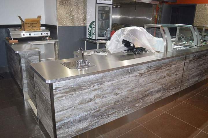 Custom commercial countertop Markham